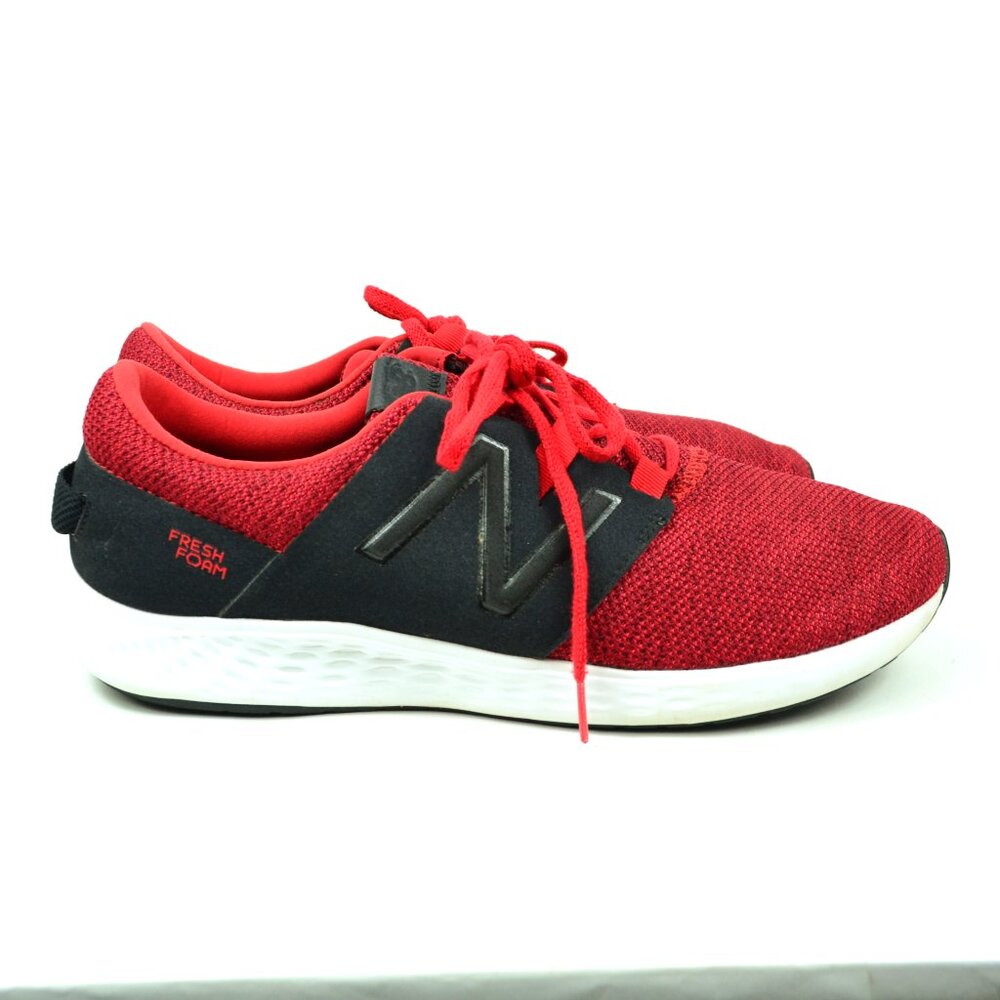 New Balance Fresh Foam Cruz V2 Men's Size 14 Red & Black Athletic Running Shoes